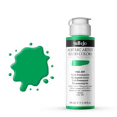 VALLEJO FLUID ACRYLIC 409-100ML. PERMANENT GREEN - Al Masam Stationery LLC